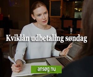 Kviklån udbetaling søndag