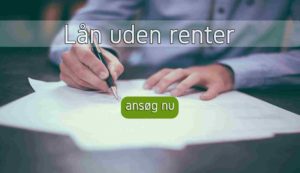 Lån uden renter